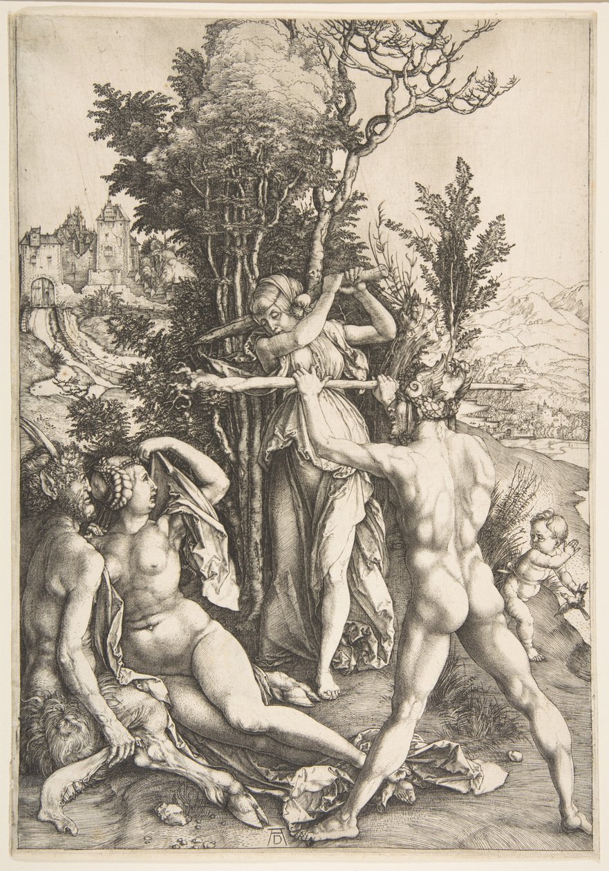 Herkules na rozcestí od Albrecht Dürer
