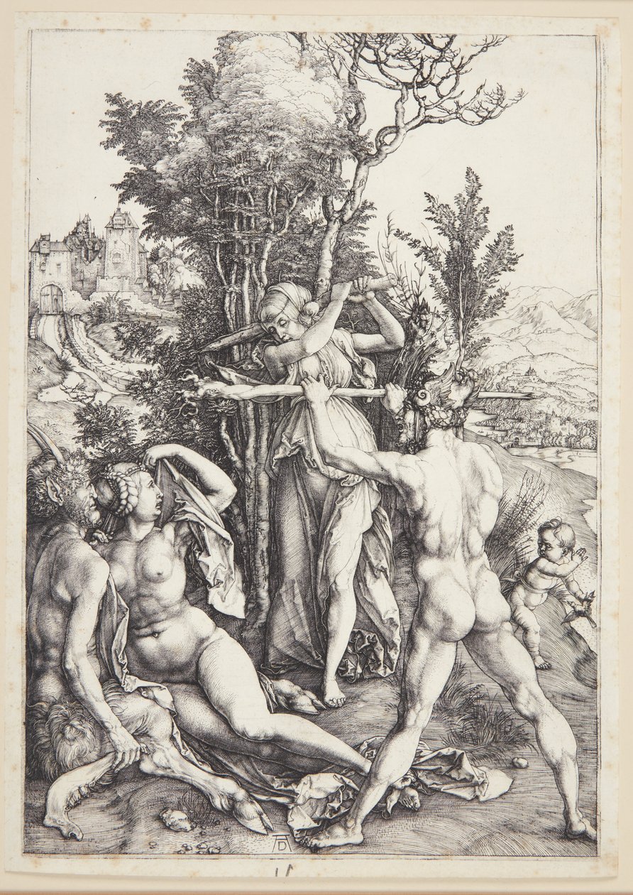 Herkules na křižovatce od Albrecht Dürer