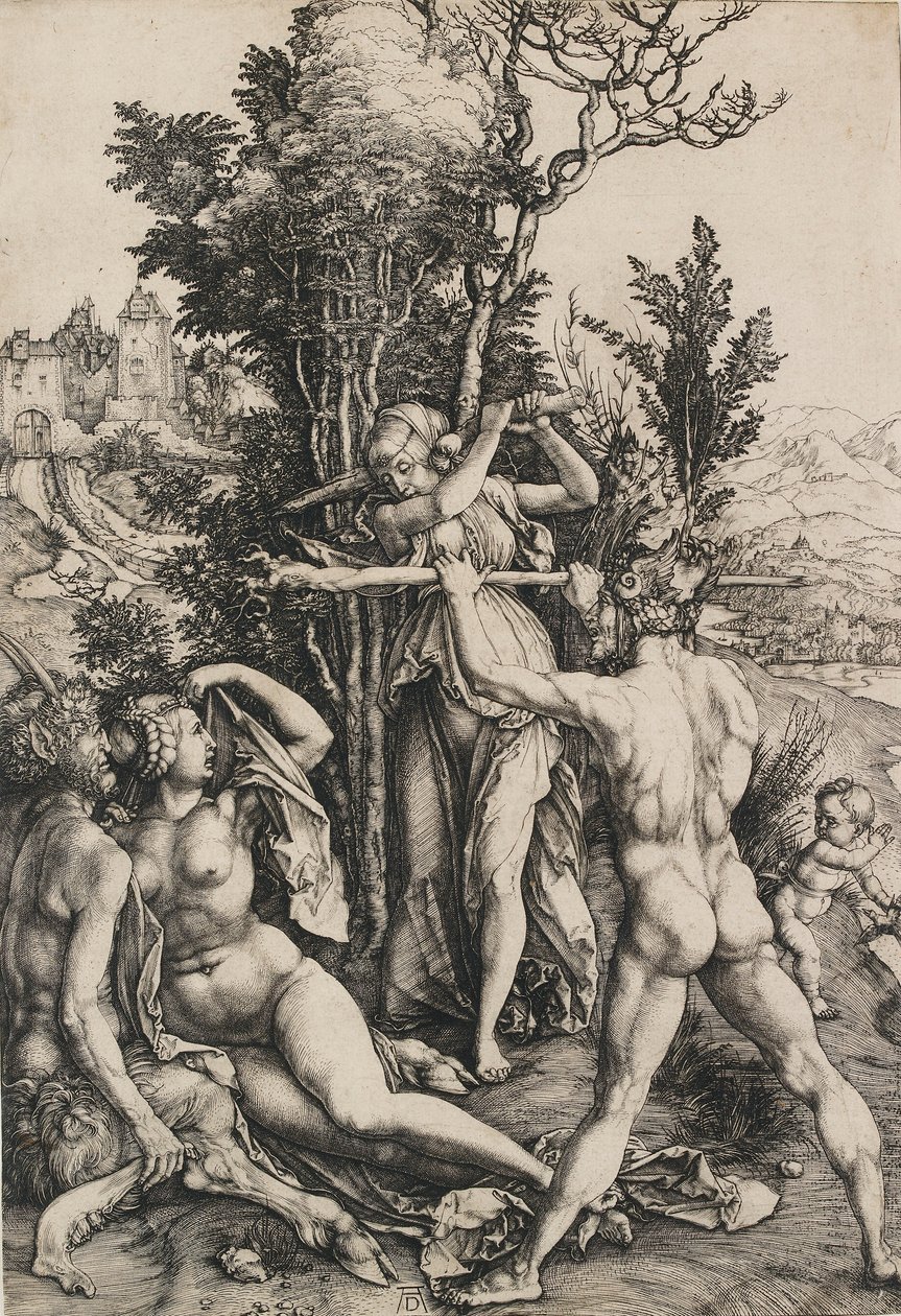 Herkules, c1498 od Albrecht Dürer