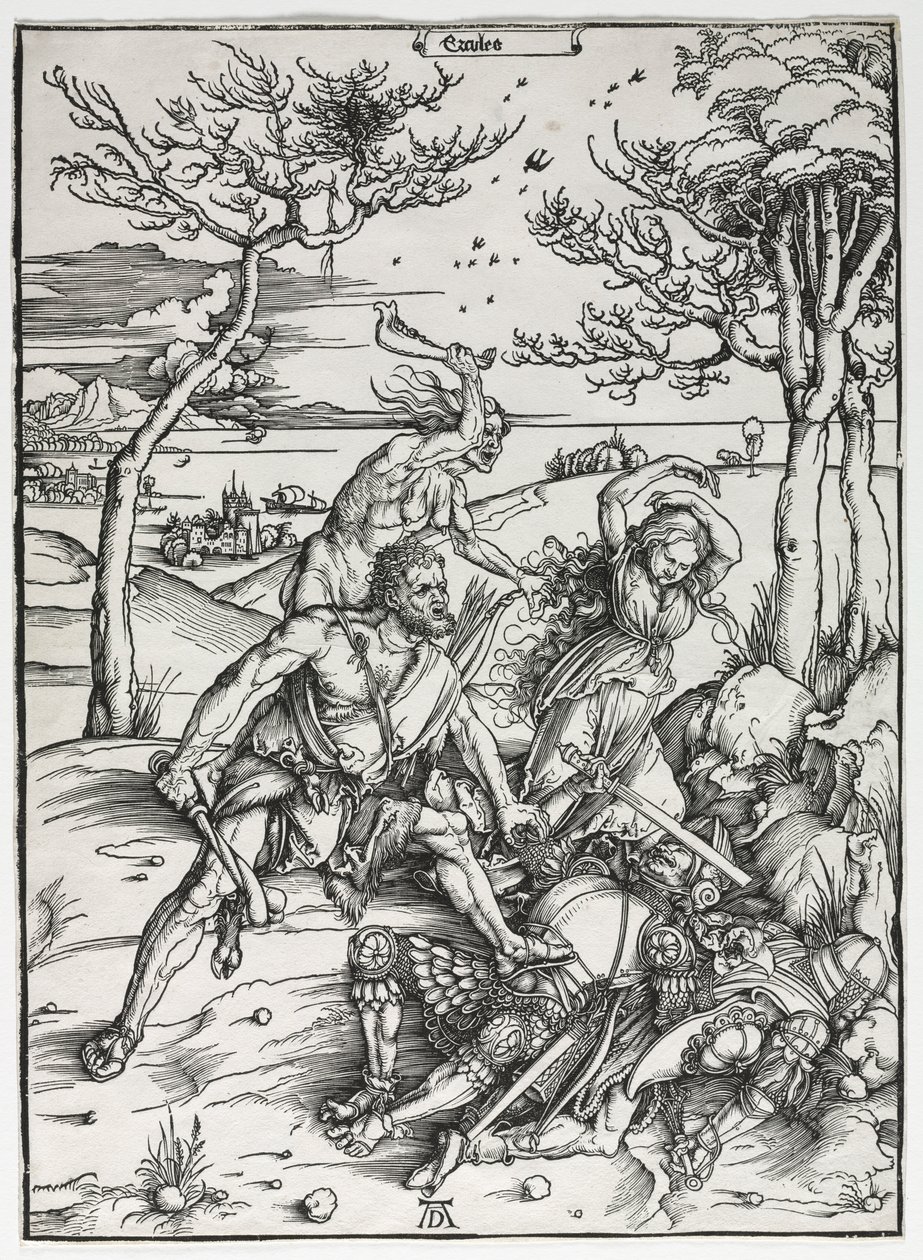 Herkules, c. 1496-1497. od Albrecht Dürer