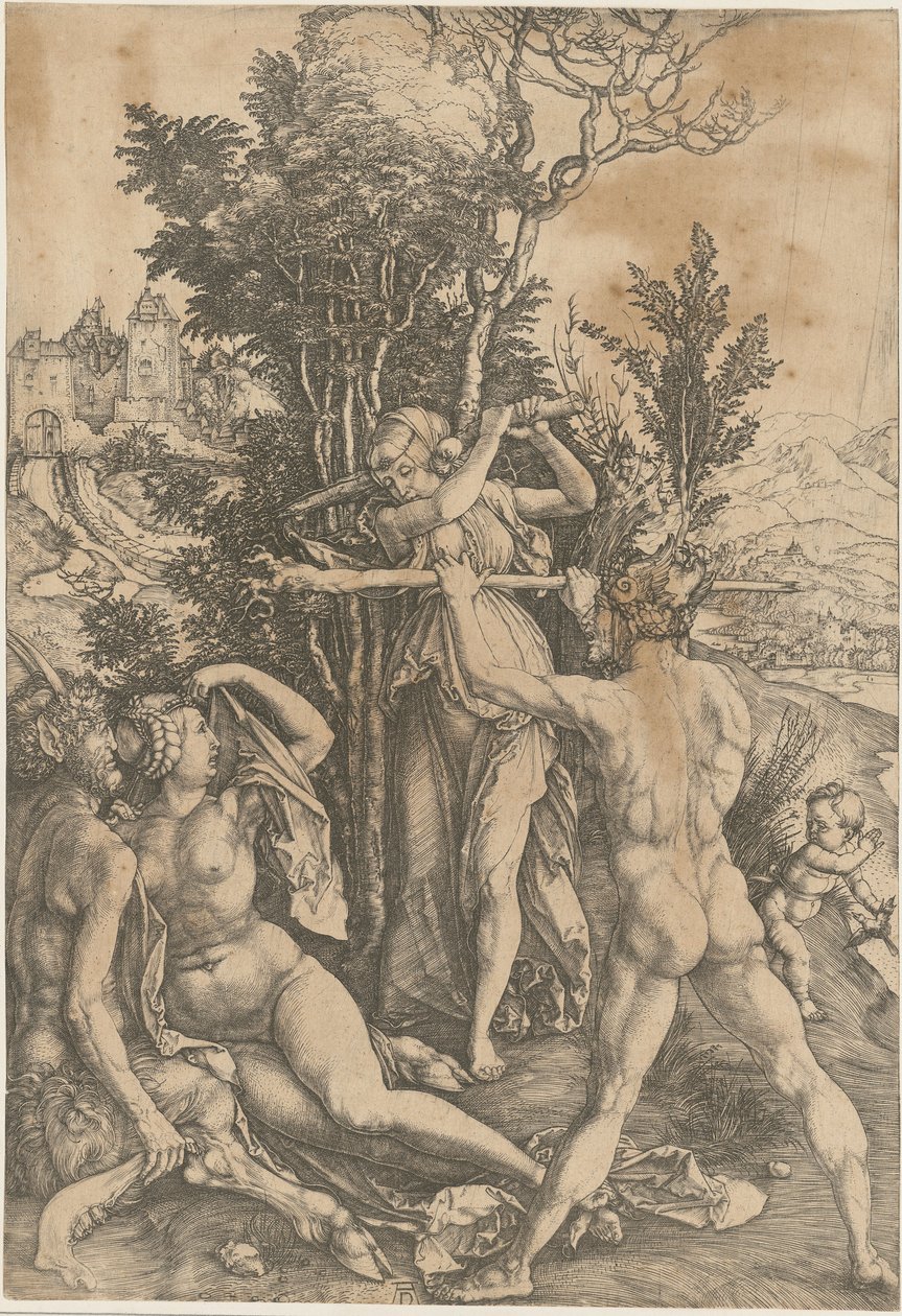 Herkules na rozcestí od Albrecht Dürer