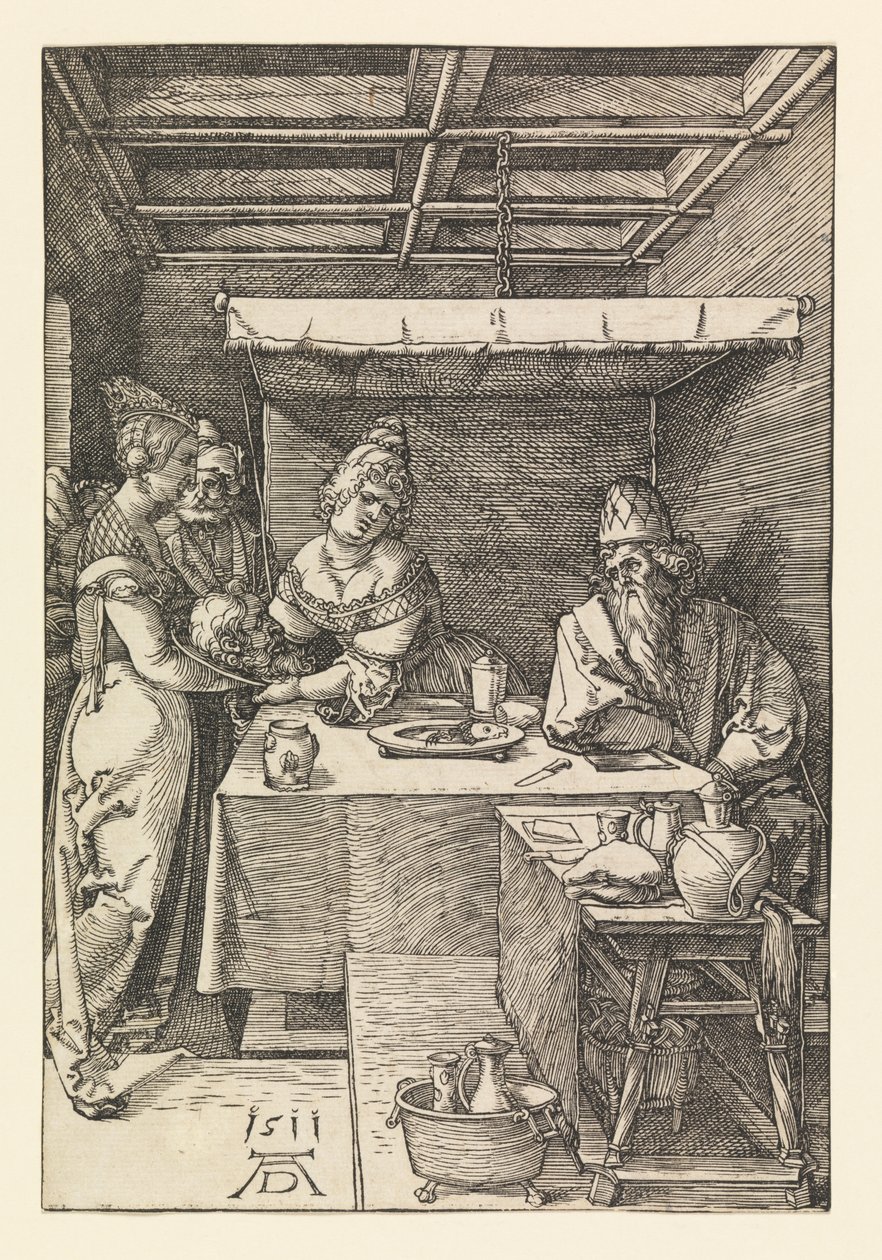 Herodias s hlavou Jana Křtitele od Albrecht Dürer