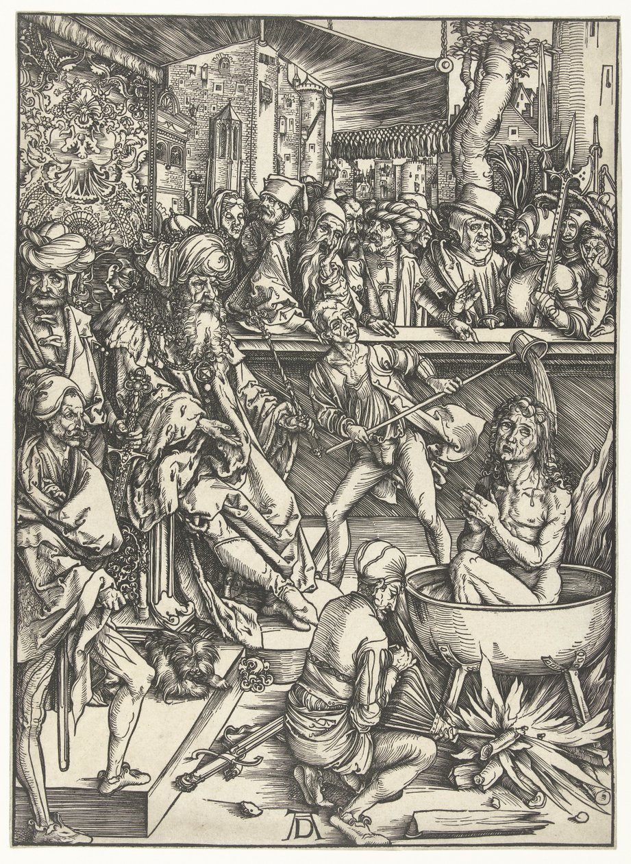 Umučení Jana Evangelisty od Albrecht Dürer