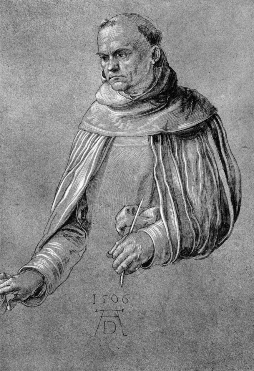 Svatý Dominikus, 1506, 1936 od Albrecht Dürer