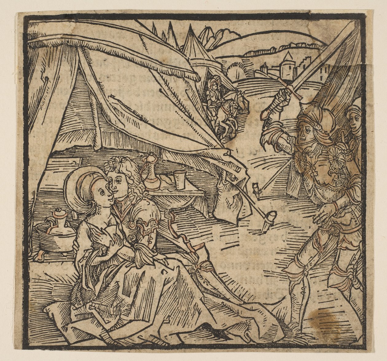 Ilustrace z "Rytíře z Turnu" od Albrecht Dürer