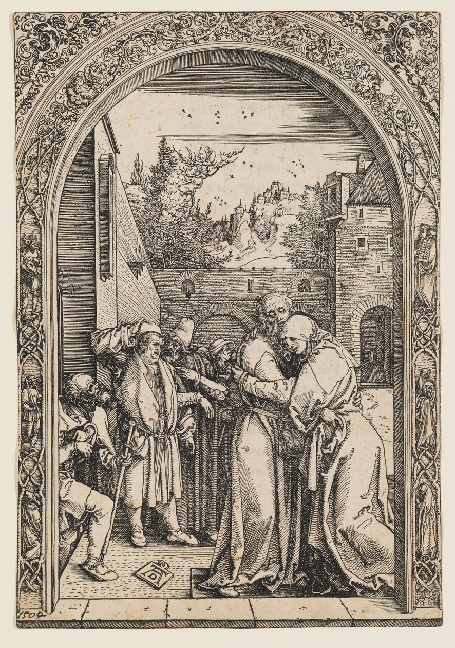 Jáchym a Anna u Zlaté brány od Albrecht Dürer