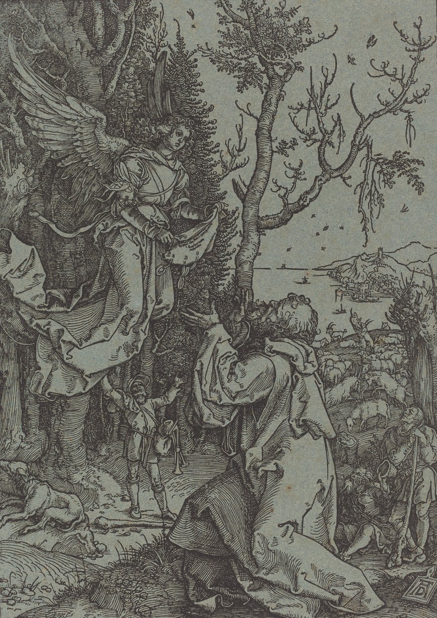 Joachim a anděl, c. 1504. od Albrecht Dürer