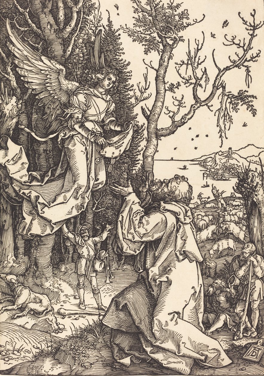 Joachim a anděl, c. 1504. od Albrecht Dürer