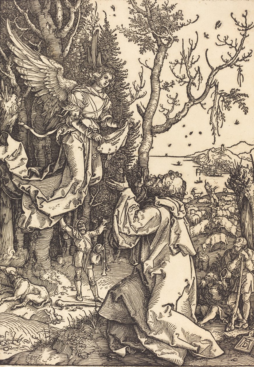 Joachim a anděl, c. 1504. od Albrecht Dürer