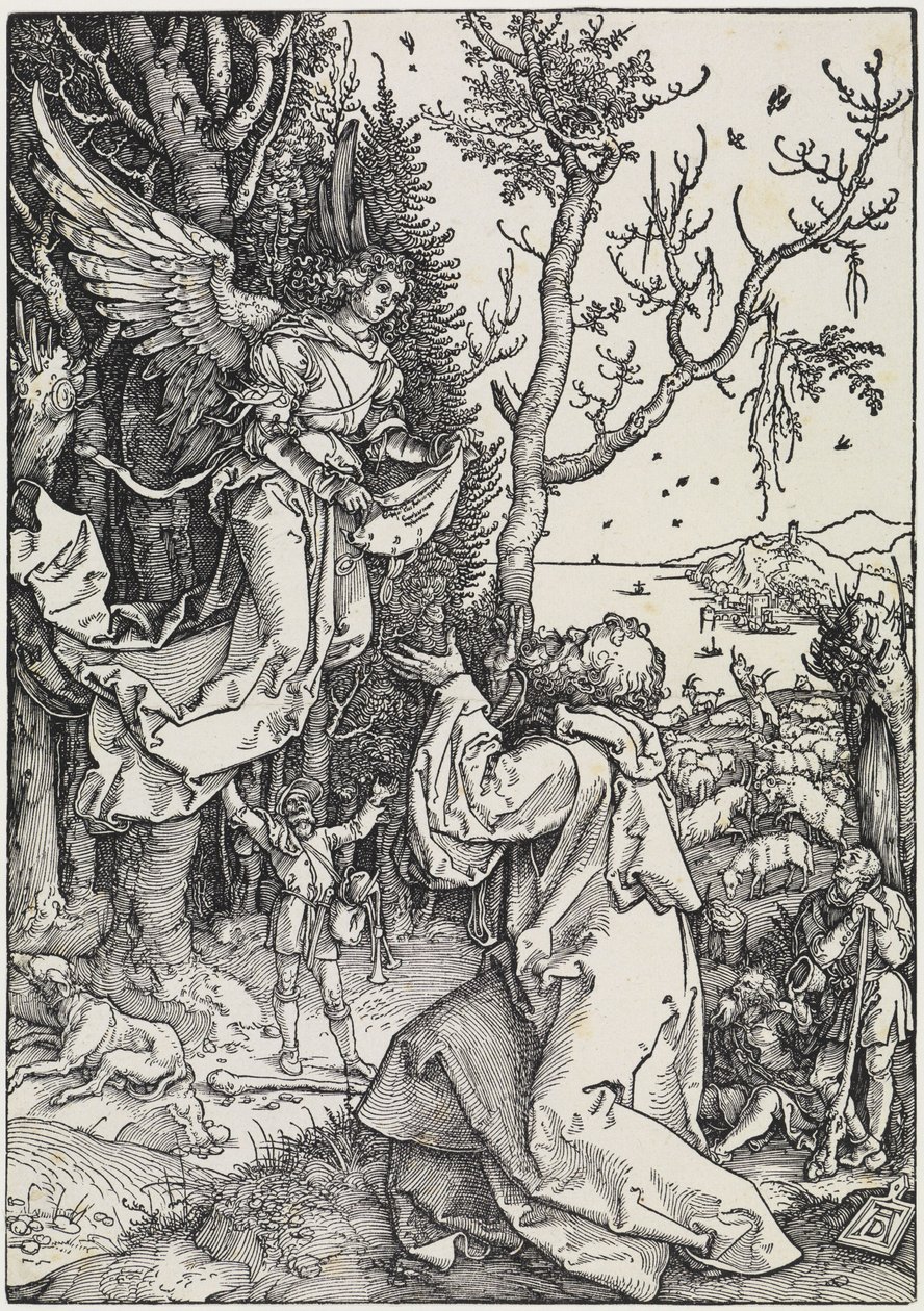 Jáchym na poli od Albrecht Dürer