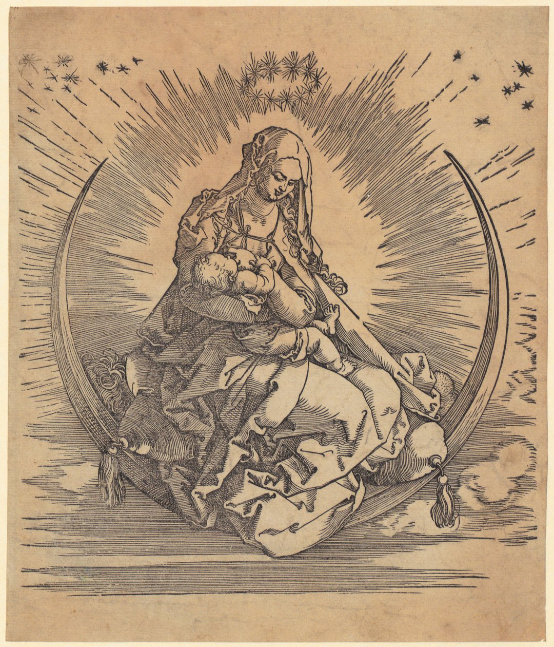 Joachimova oběť je veleknězem odmítnuta, strana 2 epizody „Život Panny Marie“ od Albrecht Dürer
