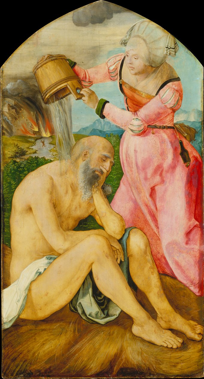 Jób na hnojišti od Albrecht Dürer