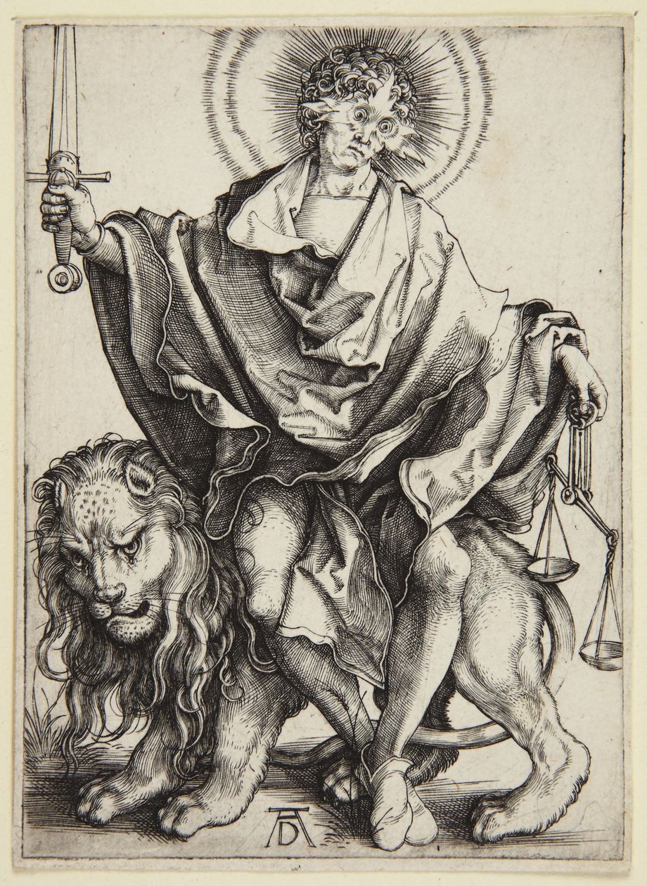 Spravedlnost od Albrecht Dürer