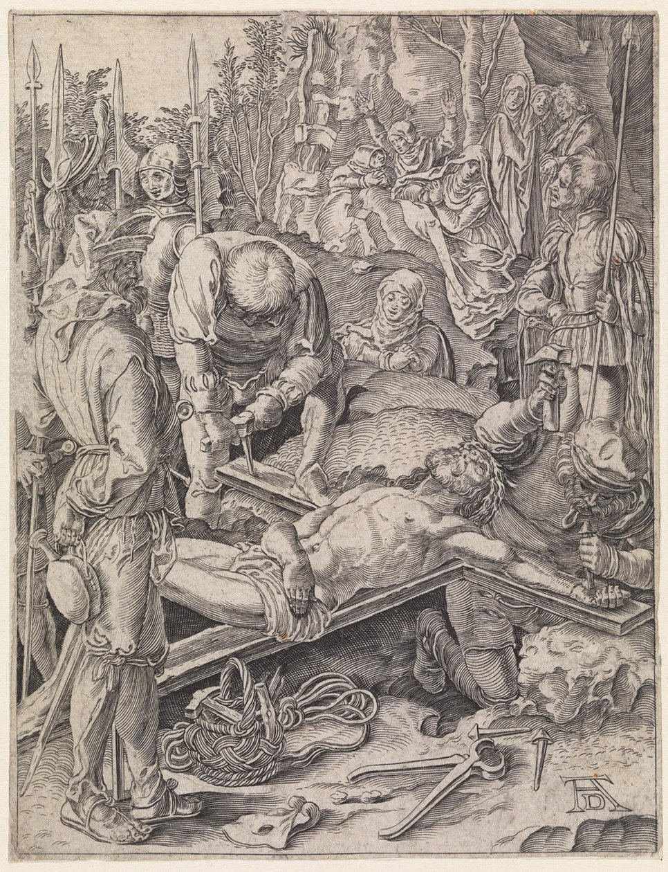 Ukřižování Krista od Albrecht Dürer