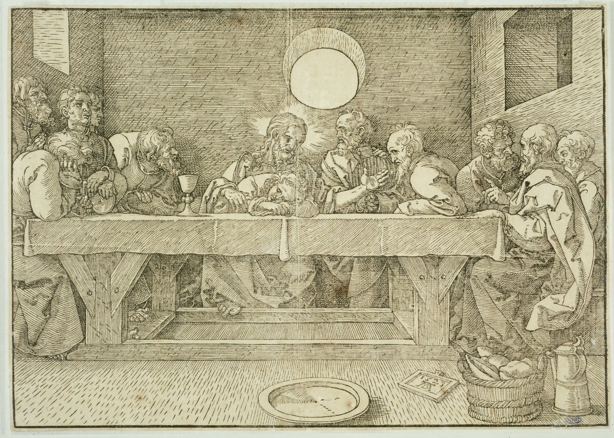 Poslední večeře (Bartsch 53) od Albrecht Dürer