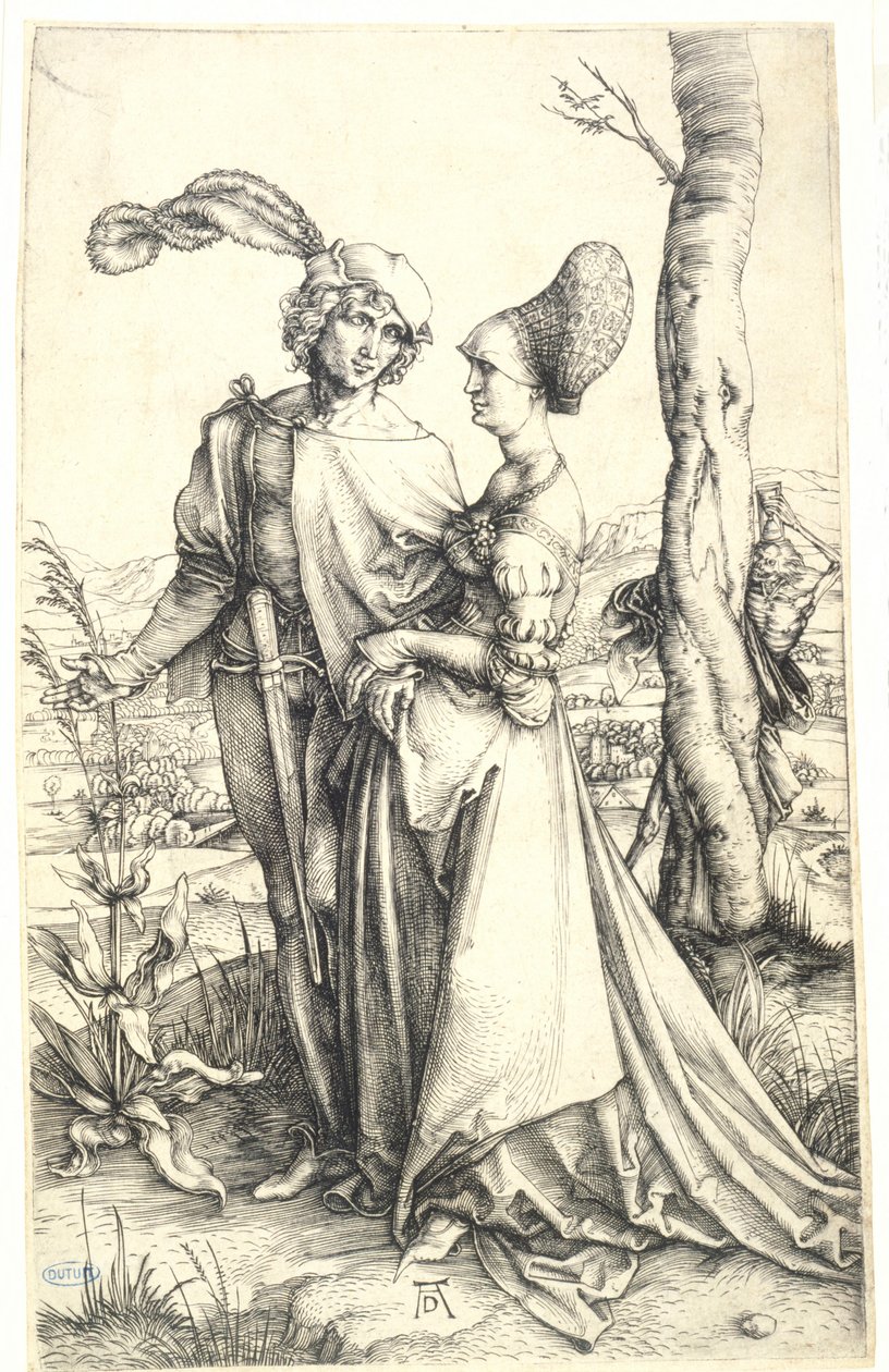 Procházka (Bartsch 94) od Albrecht Dürer