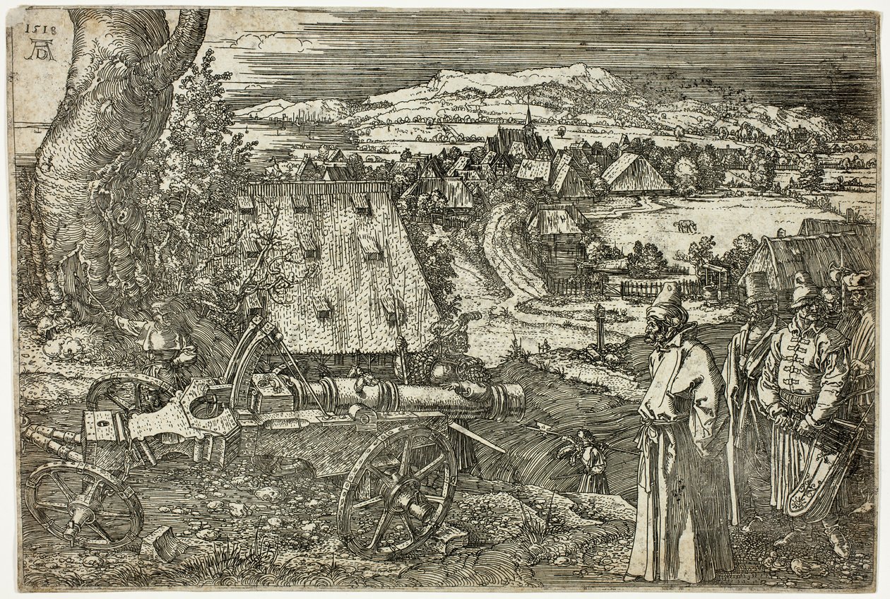 Krajina s dělem od Albrecht Dürer