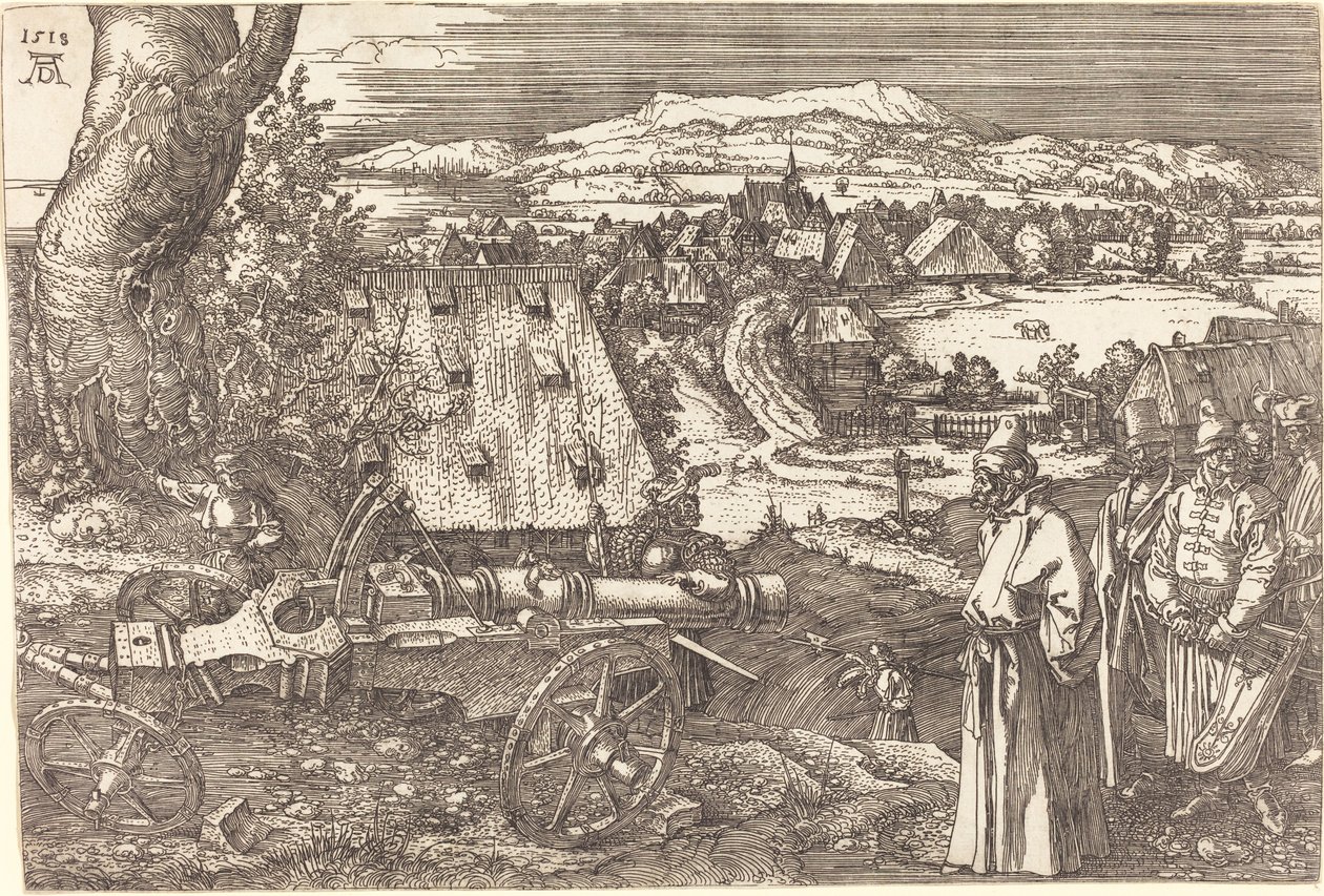 Krajina s dělem od Albrecht Dürer
