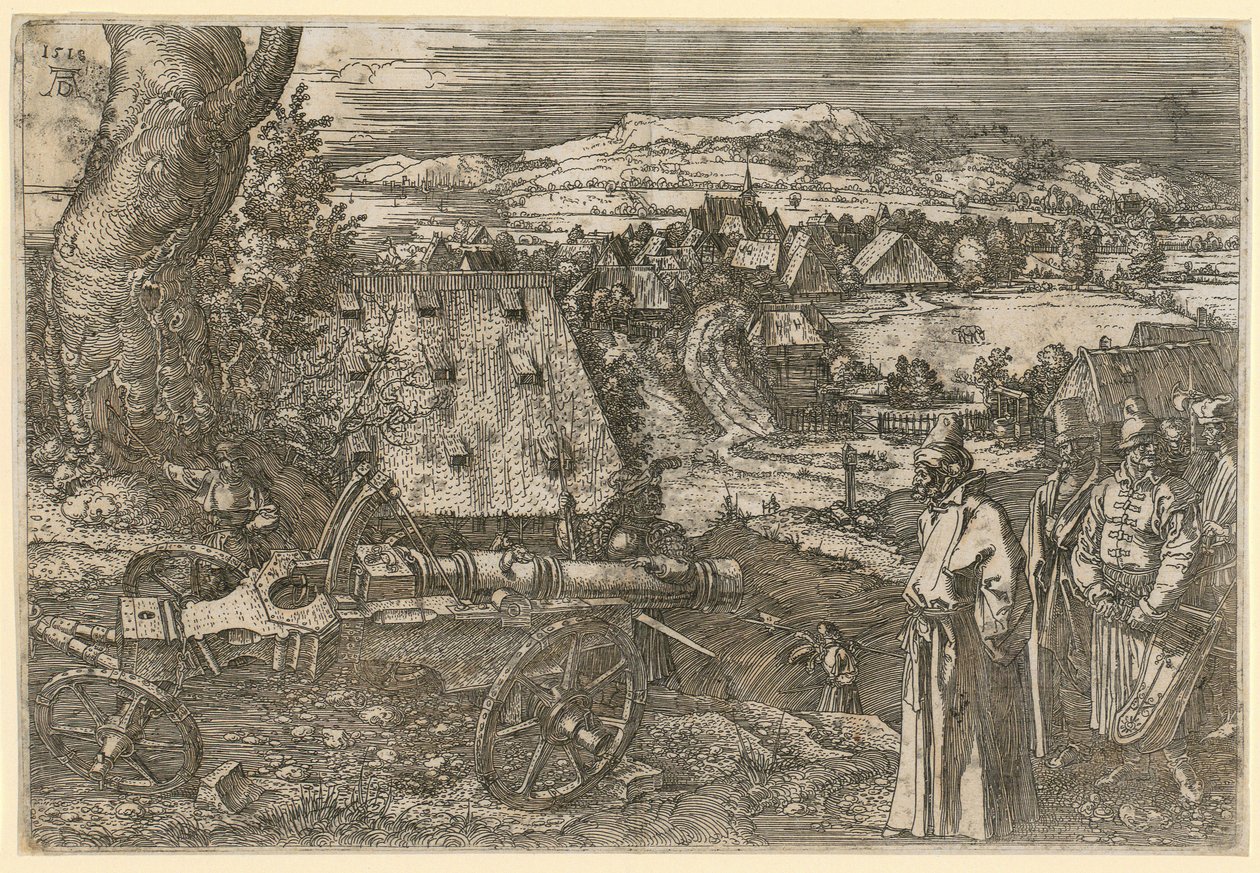 Krajina s dělem od Albrecht Dürer