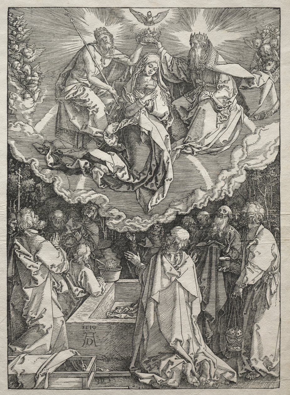 Život Panny Marie: Nanebevzetí Panny Marie od Albrecht Dürer