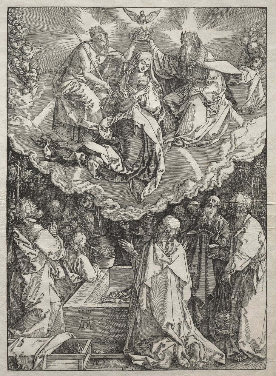 Život Panny Marie: Nanebevzetí Panny Marie, 1504-1505. od Albrecht Dürer