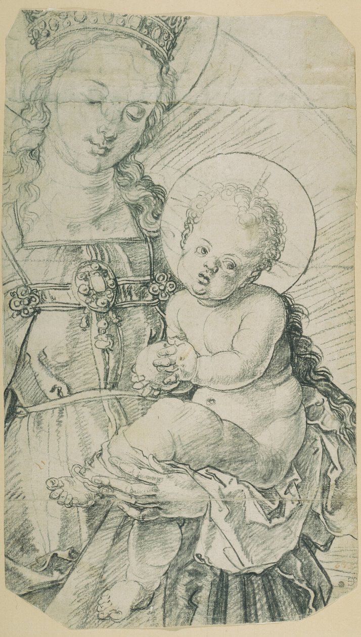 Madonna a dítě, 1514 od Albrecht Dürer
