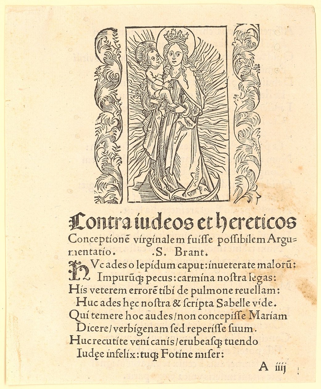 Madona ve svatozáři na srpku měsíce od Albrecht Dürer