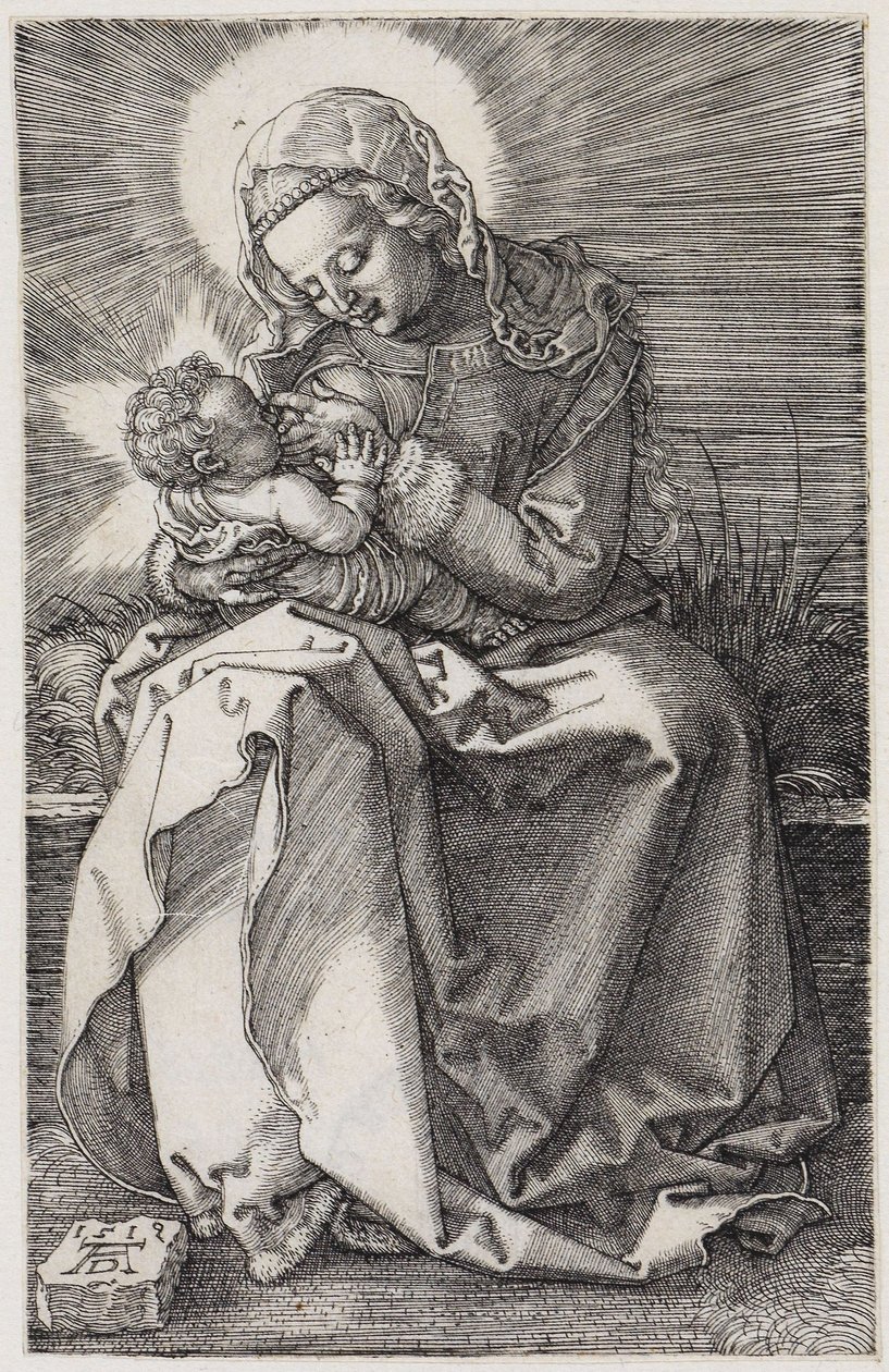 Kojící Madona od Albrecht Dürer