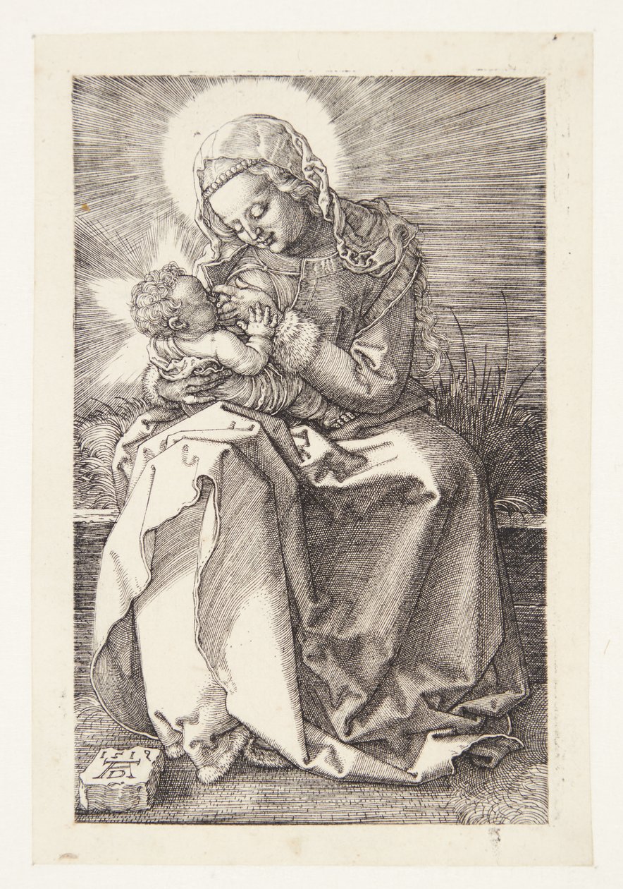 Madonna kojící od Albrecht Dürer
