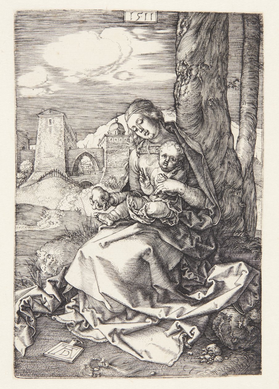 Madonna s hruškou od Albrecht Dürer