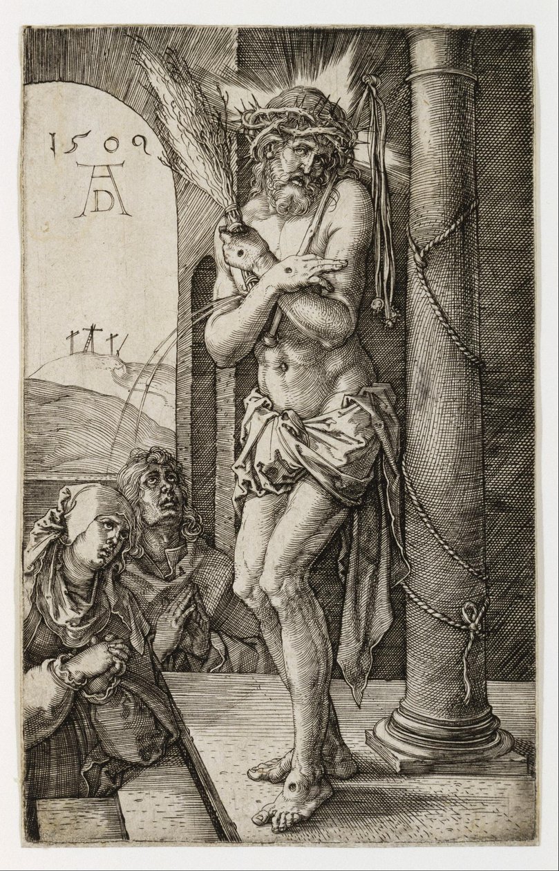 Bolestný muž od Albrecht Dürer