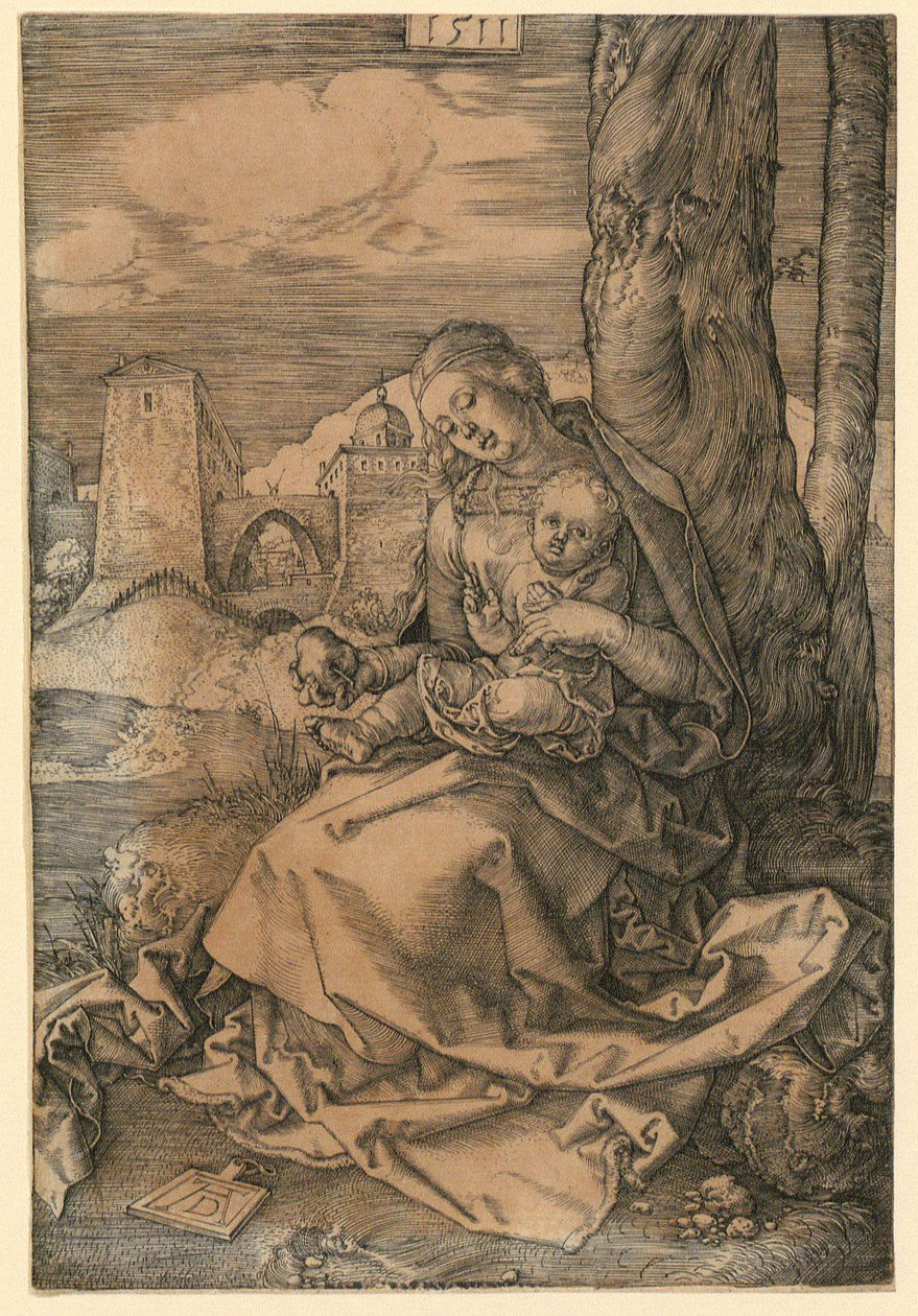 Marie s hruškou od Albrecht Dürer