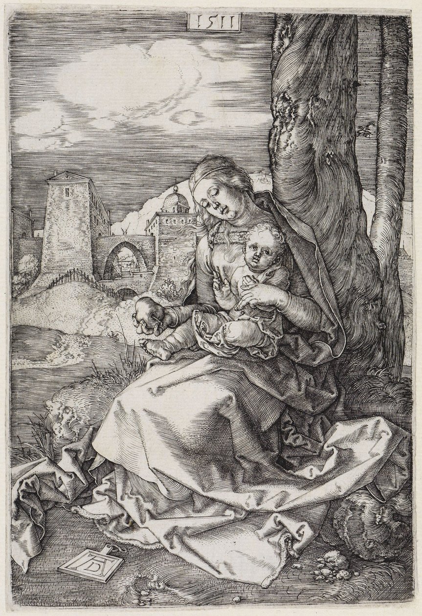 Marie s hruškou od Albrecht Dürer