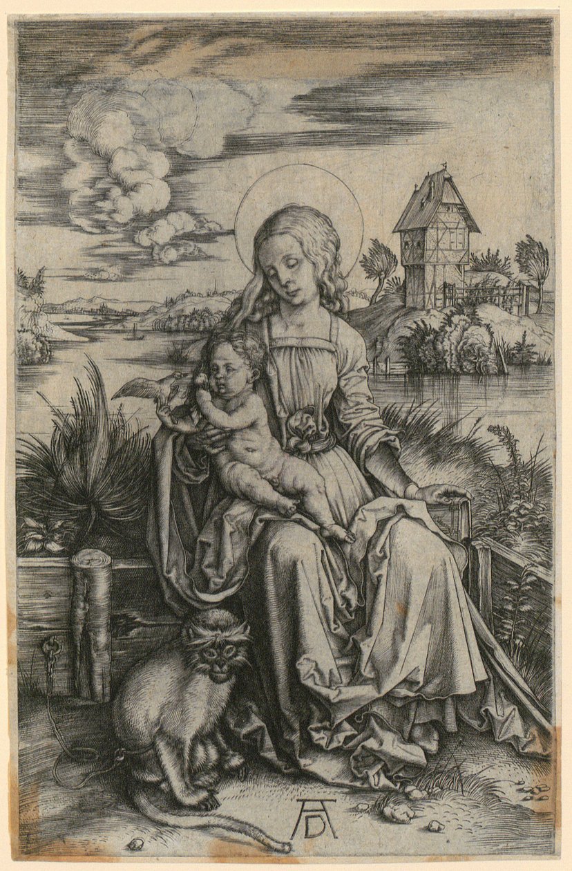 Marie s kosmanem od Albrecht Dürer