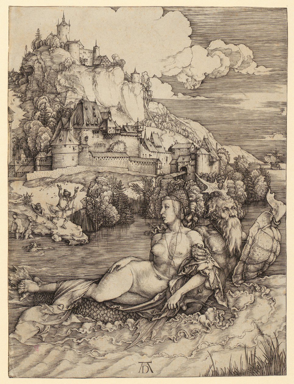 Marie s opicí od Albrecht Dürer