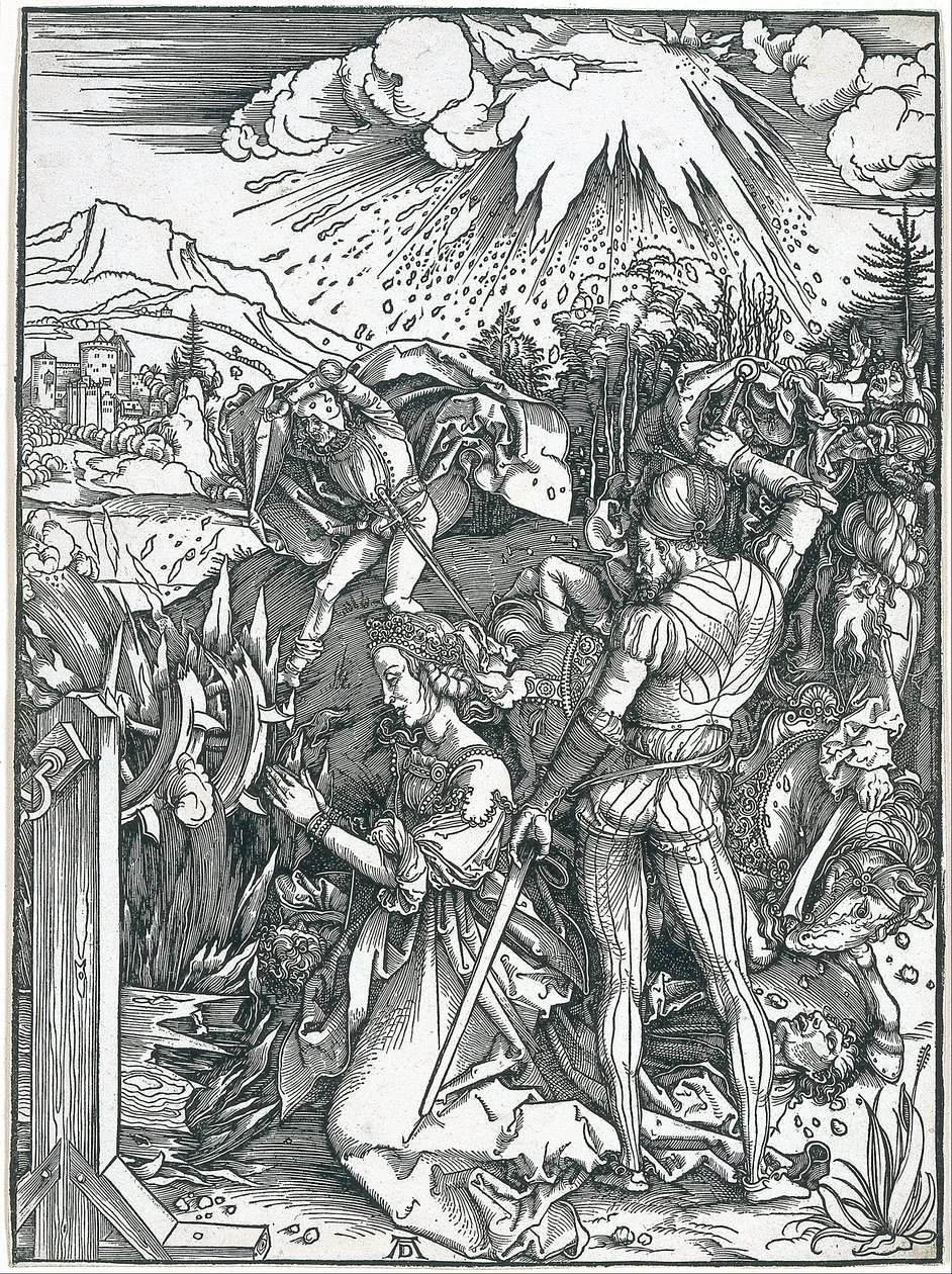 Umučení svaté Kateřiny od Albrecht Dürer