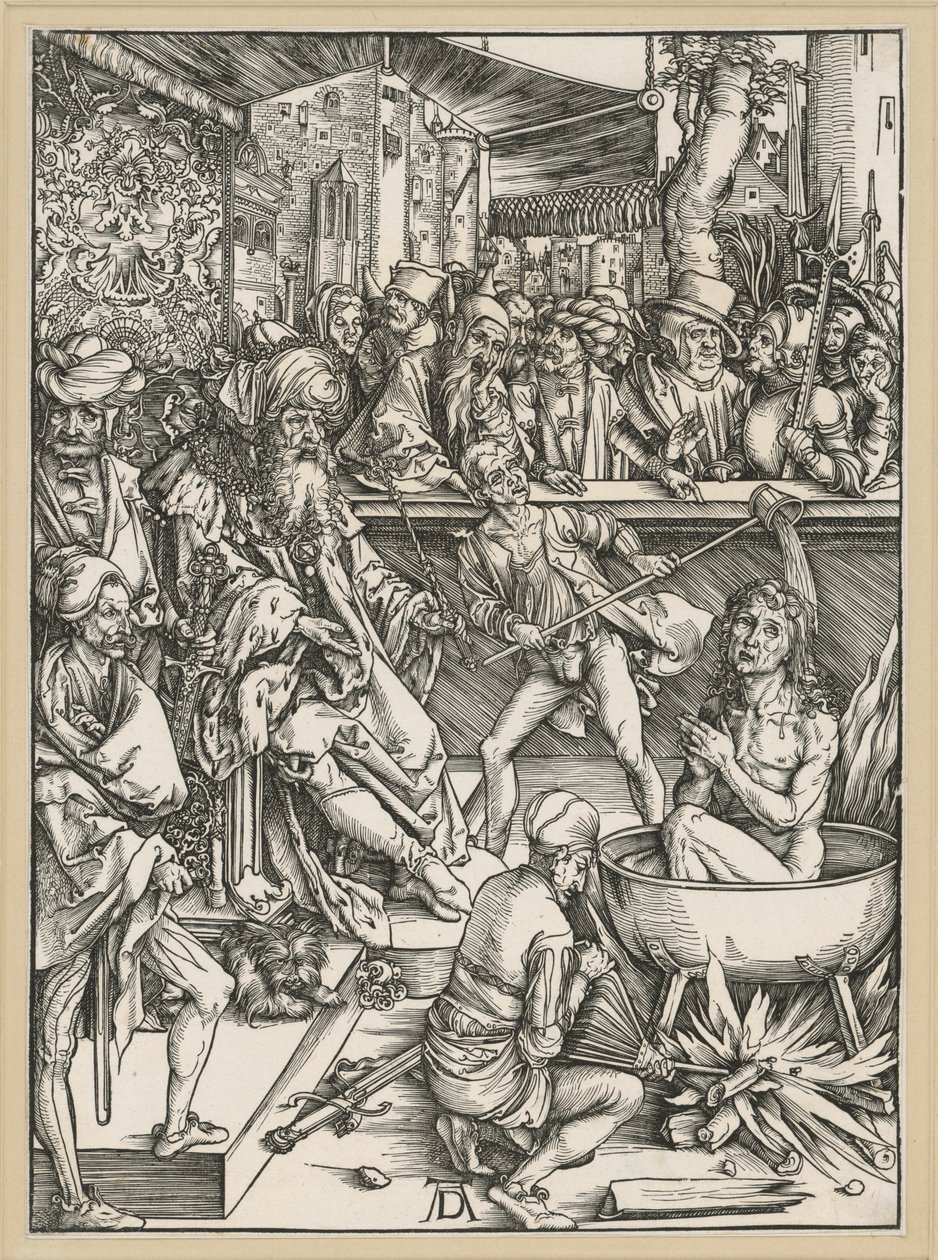 Mučednictví Jana (Apokalypsa) od Albrecht Dürer