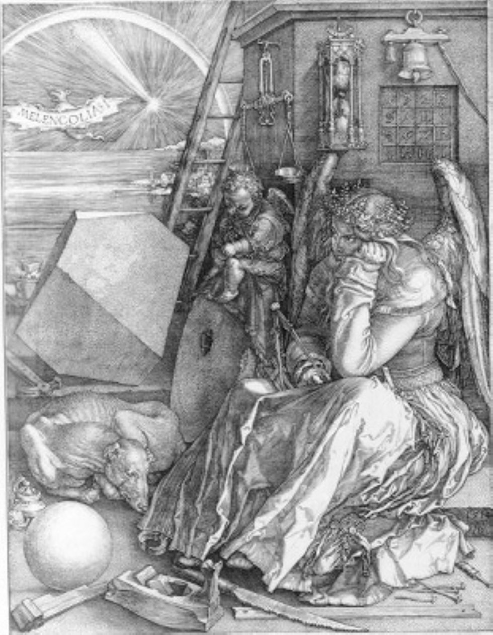 Melancholie od Albrecht Dürer