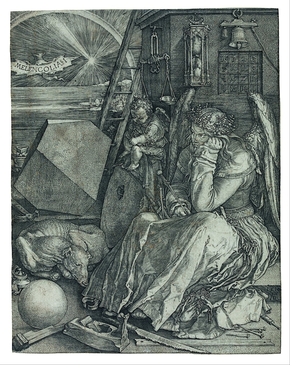 Melencolia I od Albrecht Dürer