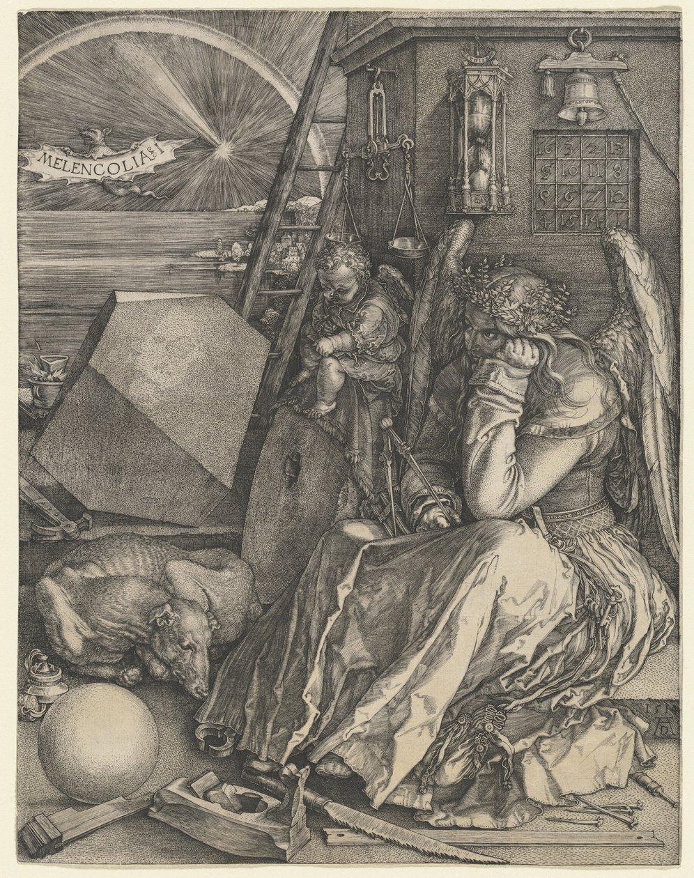 Melencolia I od Albrecht Dürer