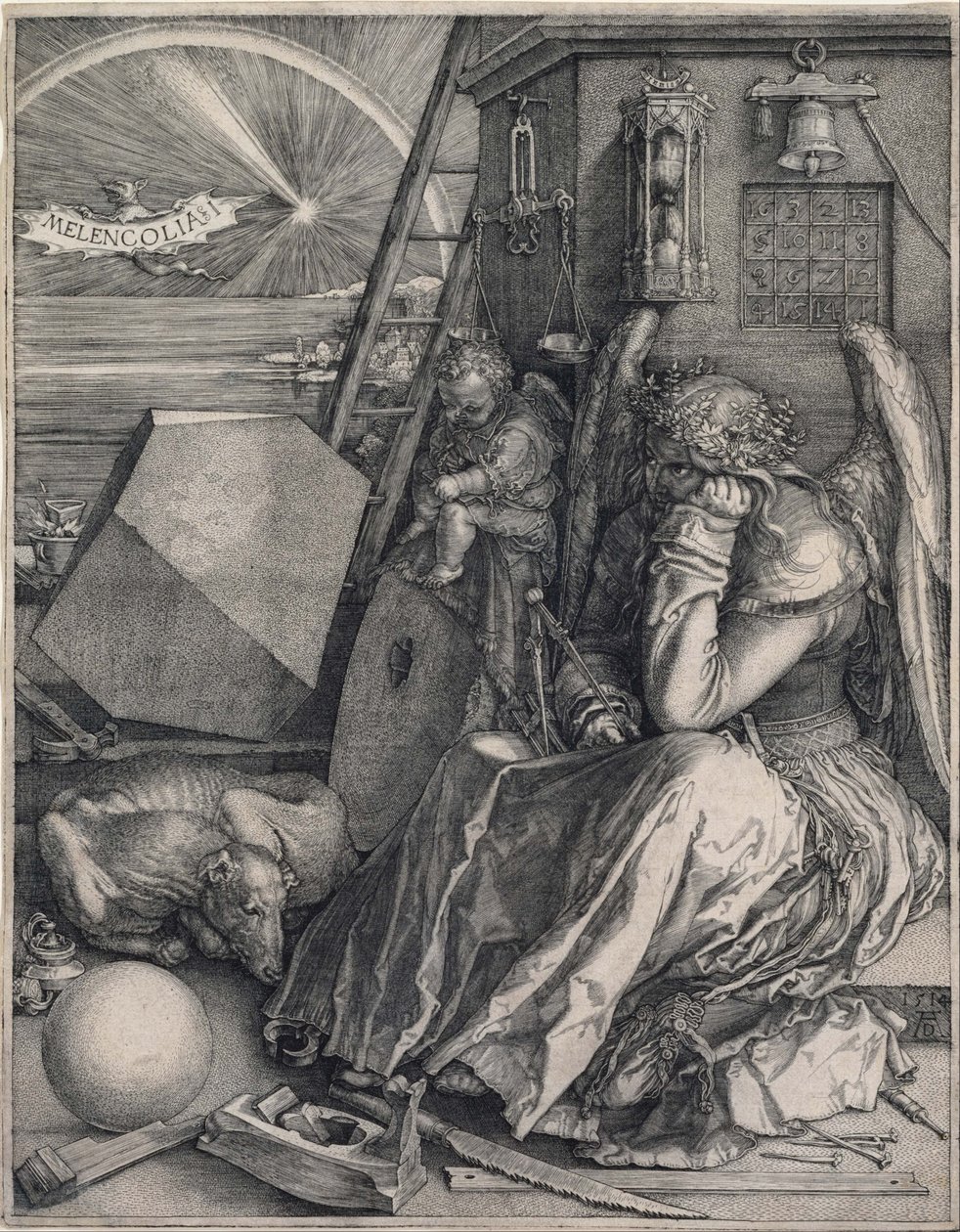 Melencolia I od Albrecht Dürer