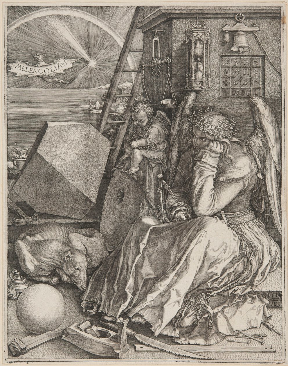 Melencolia I od Albrecht Dürer