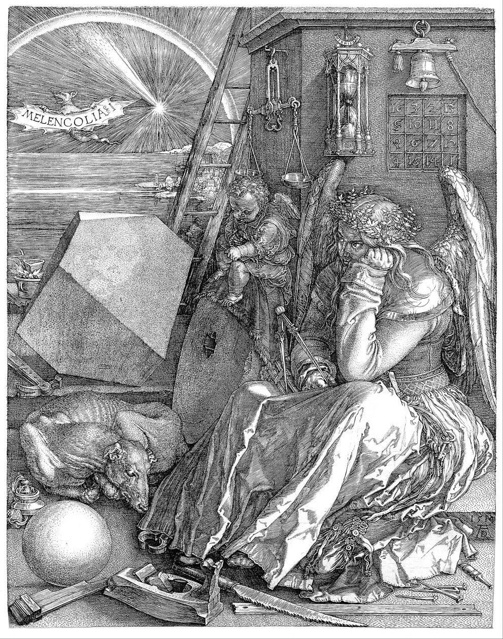 Melencolia I od Albrecht Dürer