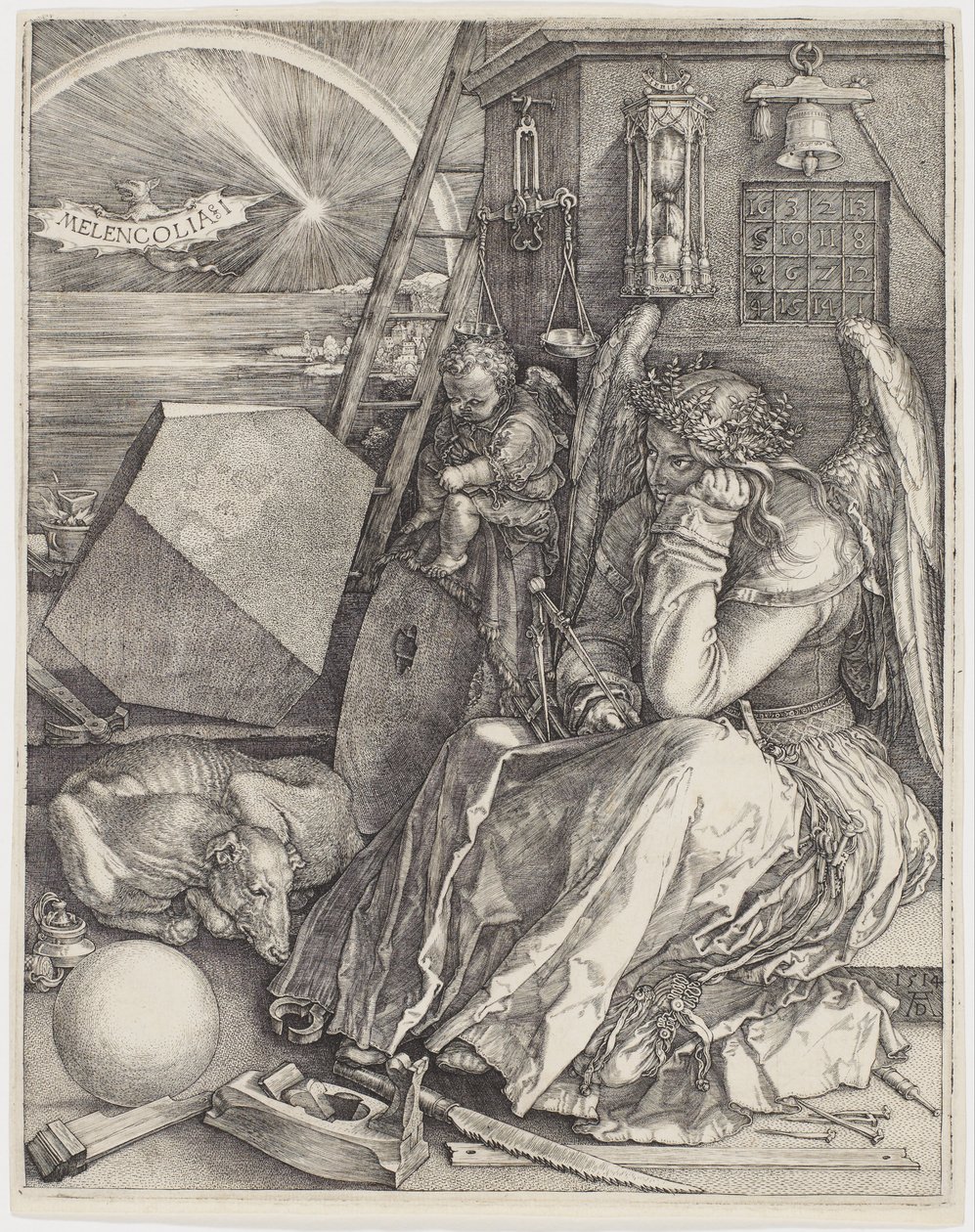 Melencolia I od Albrecht Dürer