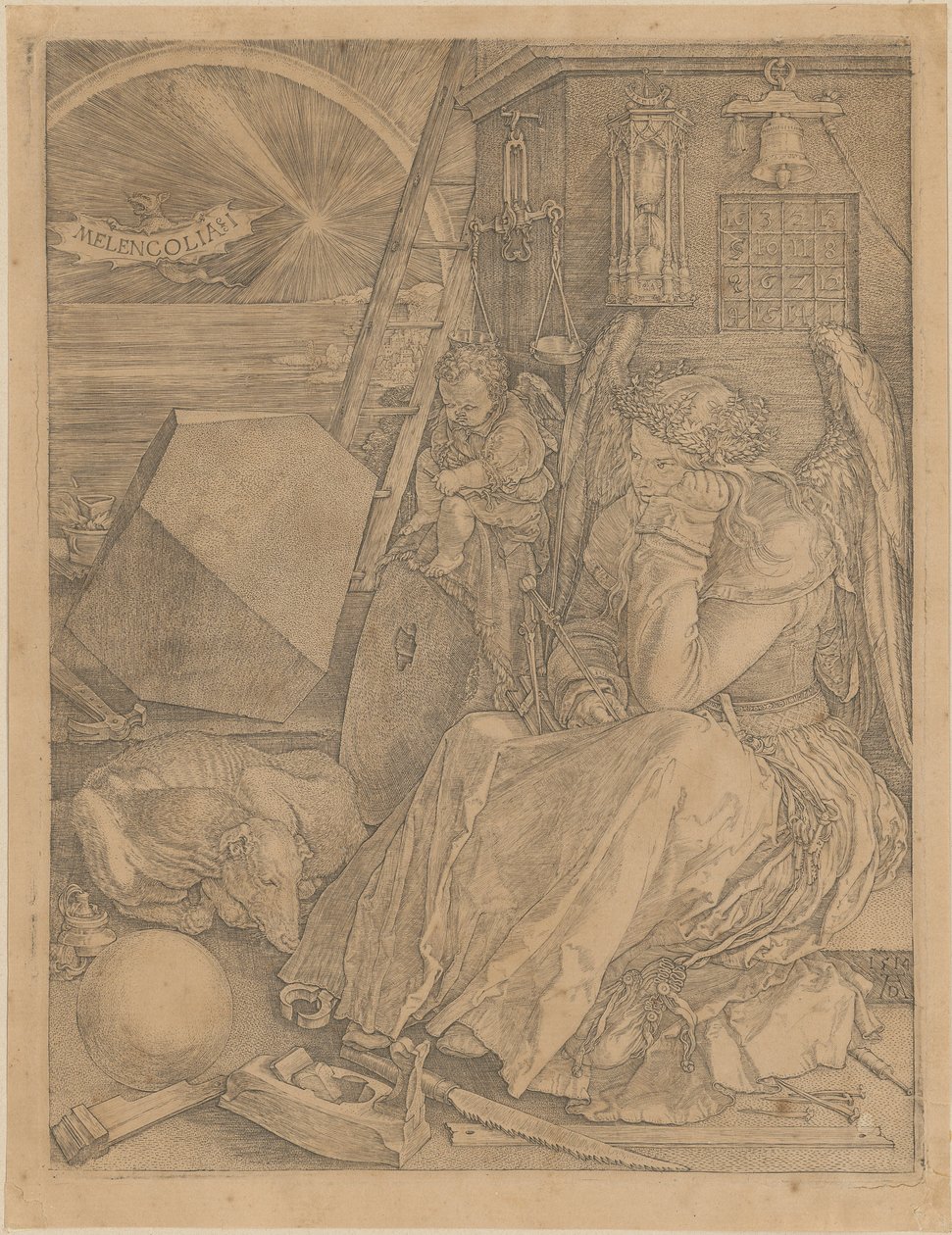 Melencolia I od Albrecht Dürer