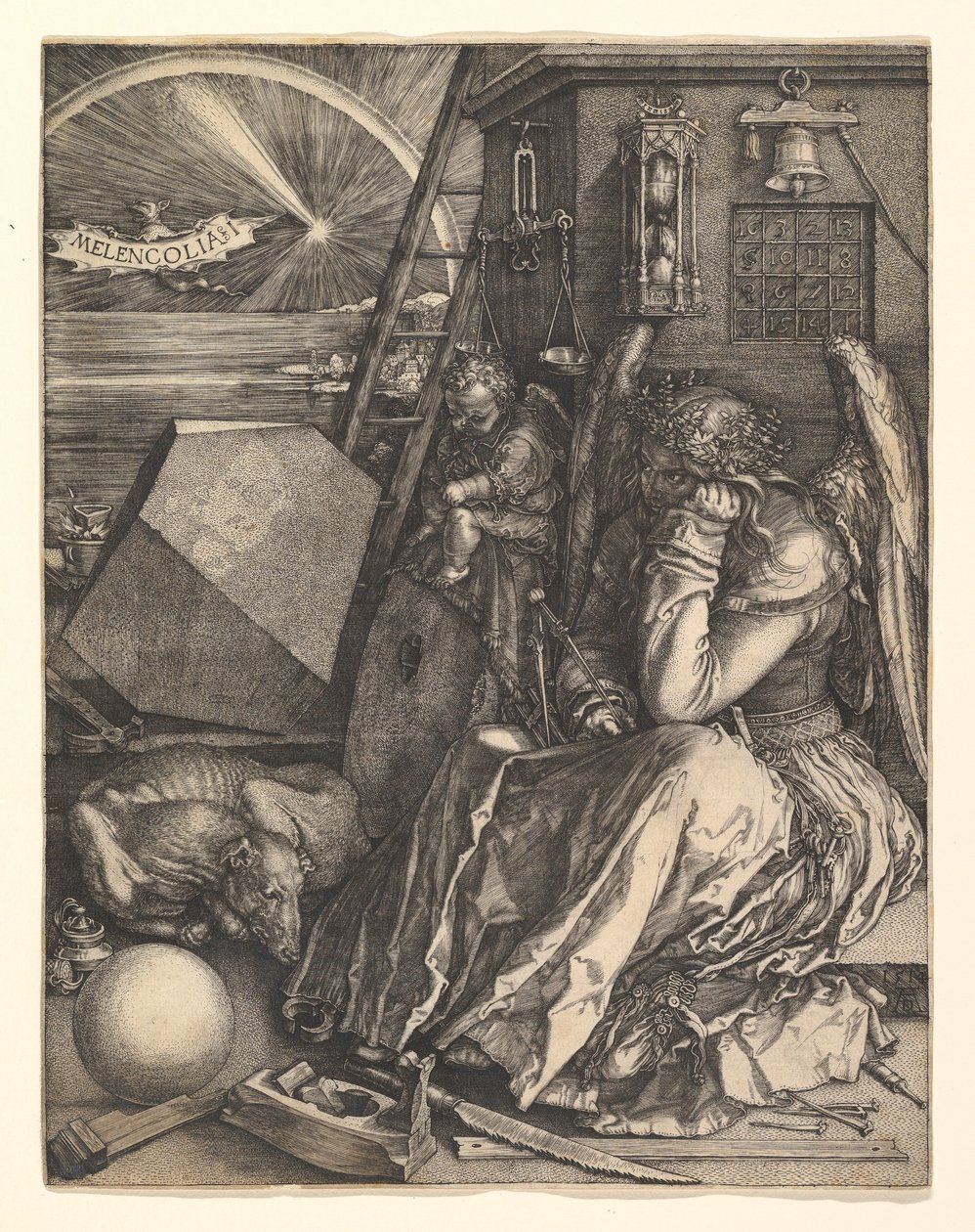 Melencolia I od Albrecht Dürer