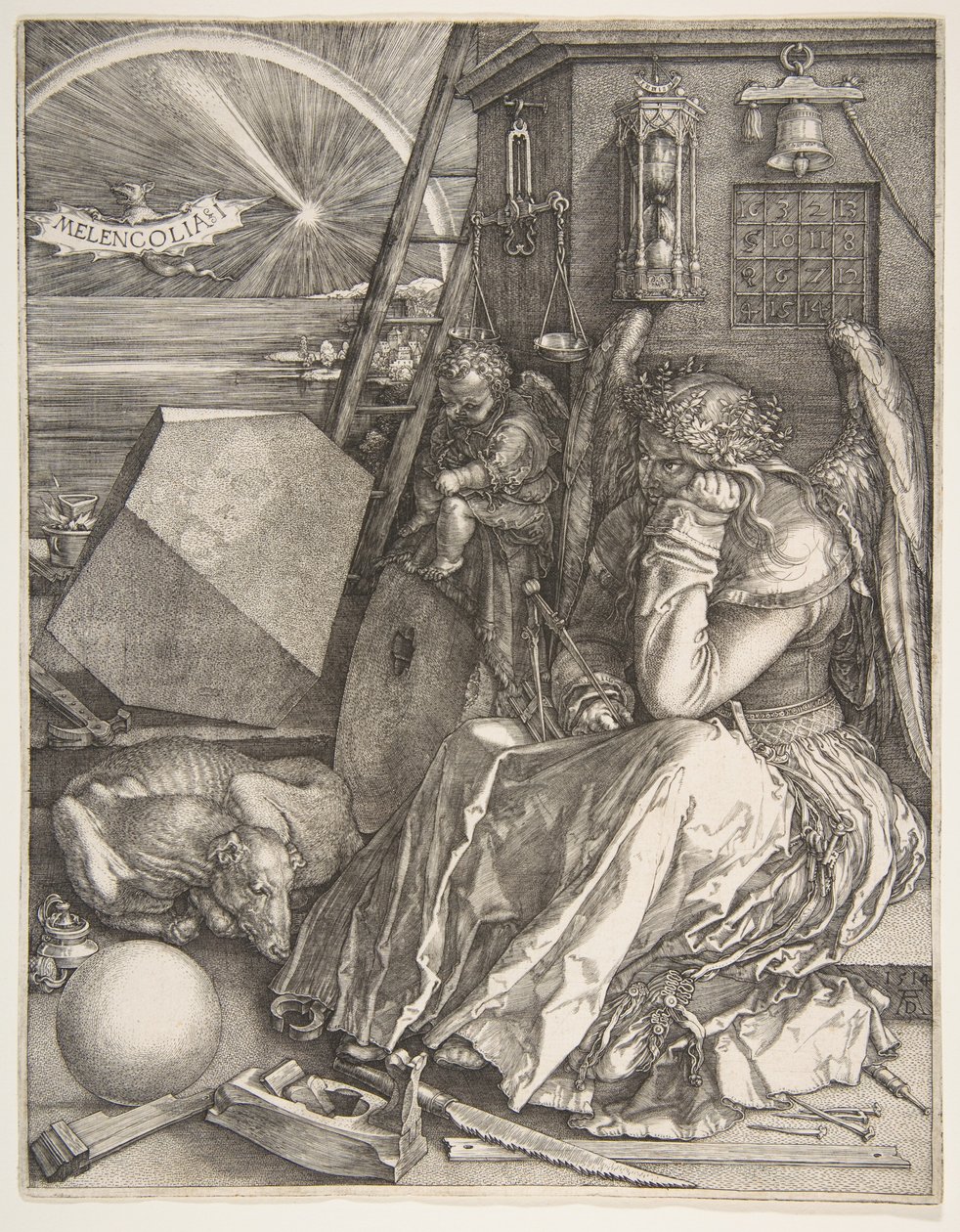 Melencolia I od Albrecht Dürer