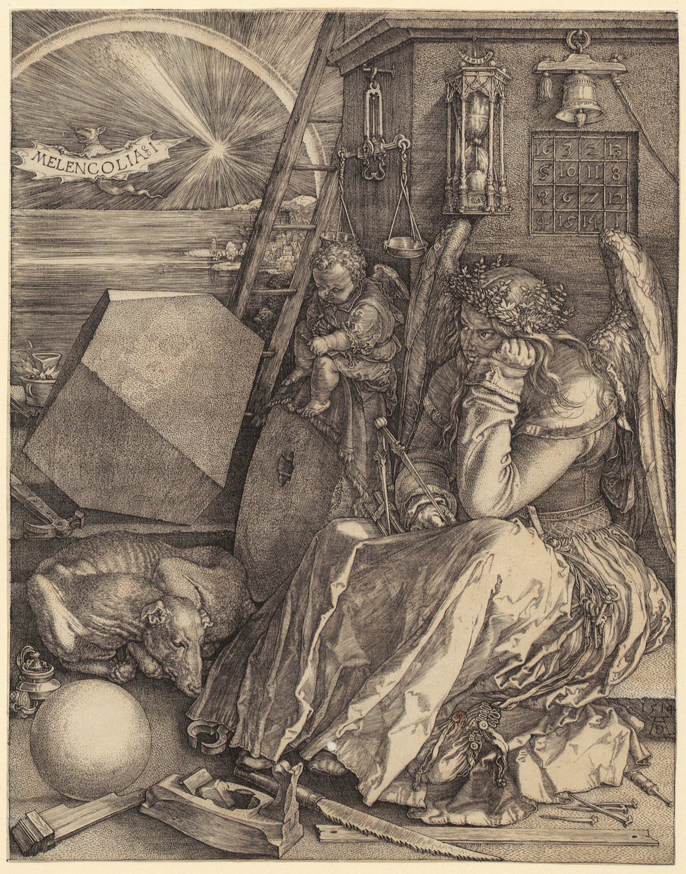 Melencolia I od Albrecht Dürer