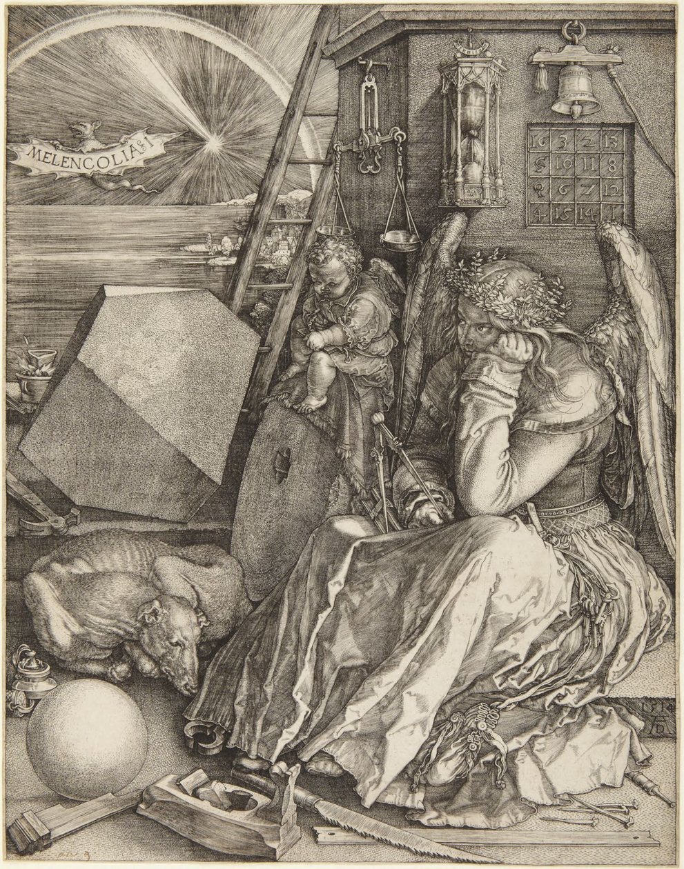 Melencolia I od Albrecht Dürer