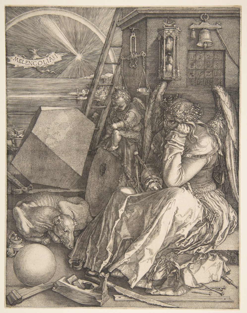 Melencolia I od Albrecht Dürer
